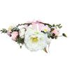 Blumenkranz Weiss und Rosa Luxus