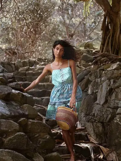 Kleid im Hippie-Stil für ein Boho-Leben