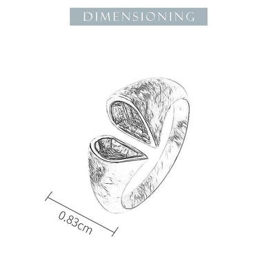 Ring aus 925 Sterling Silber Echt Lotus Lustig, natürliches kreatives Design, Hochwertiger Schmuck, Liebesherzringe für Frauen, Schmuck boho