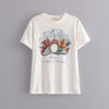 T-Shirt aus Baumwolle im Vintage-Stil kleiner Preis
