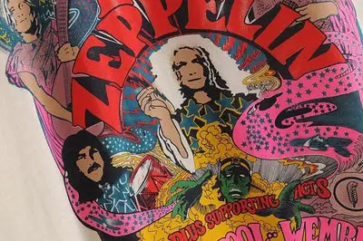 Vintage Rock Led Zeppelin T-Shirt Reizend