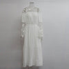 Weißes Kleid Long Bohemian boho