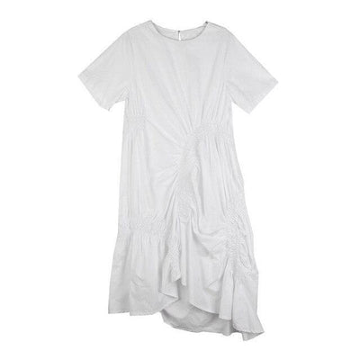 Weißes langes Kleid Bohemian Chic Luxus