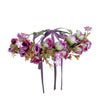 Blumenkrone Violett - Boho-Kleid.com