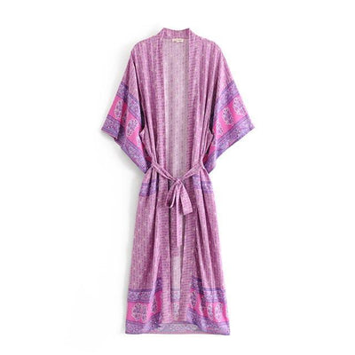 Kimono-Kleid im böhmischen Stil - Boho-Kleid.com