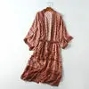 Romantisches böhmisches Kimono-Kleid - Boho-Kleid.com
