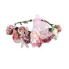 Kleine Blumenkrone Rosa - Boho-Kleid.com