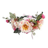 Blütenkranz Weiße Rose - Boho-Kleid.com