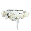 Blütenkranz Weiß - Boho-Kleid.com